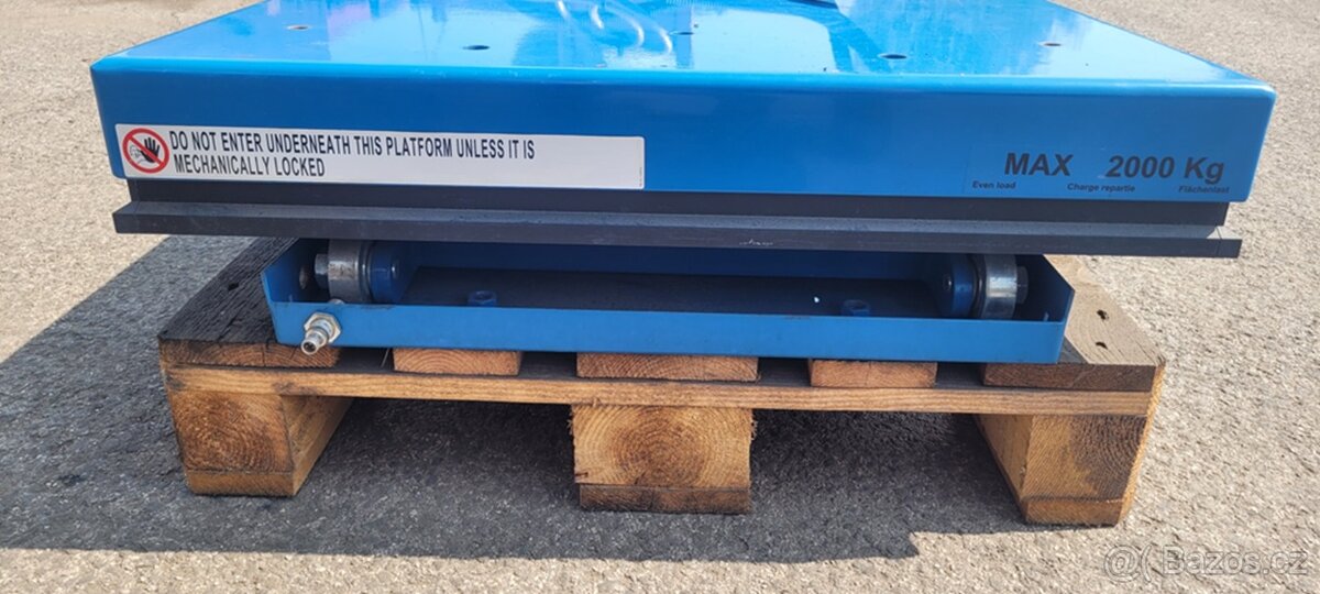 Zvedací stůl 2000kg. - 7