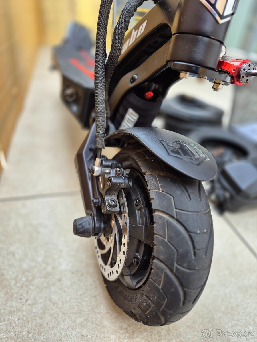 KAABO MANTIS KING GT 60V/25,4Ah s tlumičem řízení a košíkem - 7