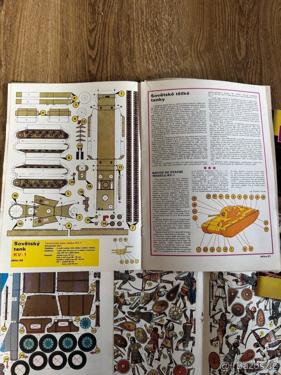 ABC časopisy papírové vystřihovánky - 7