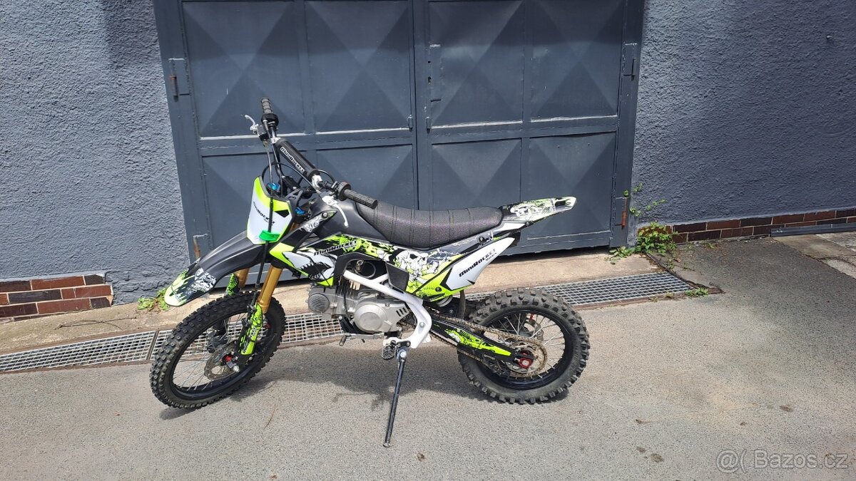 Pitbike MiniRocket 140 4t 17/14 zelena - 7