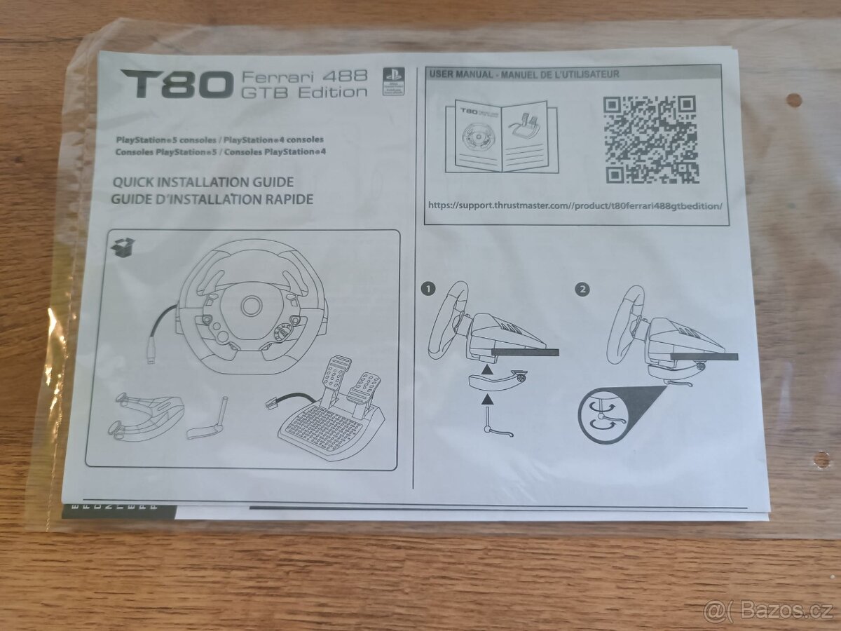 PRODÁM HERNÍ VOLANT THRUSTMASTER - 7