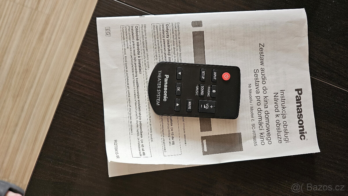 Panasonic soundbar SC-HTB885EG /5.1ch 500W - 7