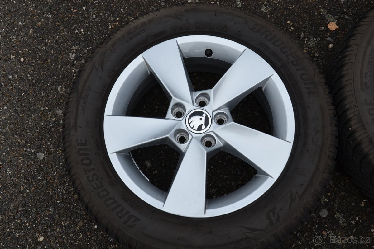 Š.Fabia IV/VW Polo.S.Ibiza -NOVÁ zimní ALU sada 185/65R15. - 7