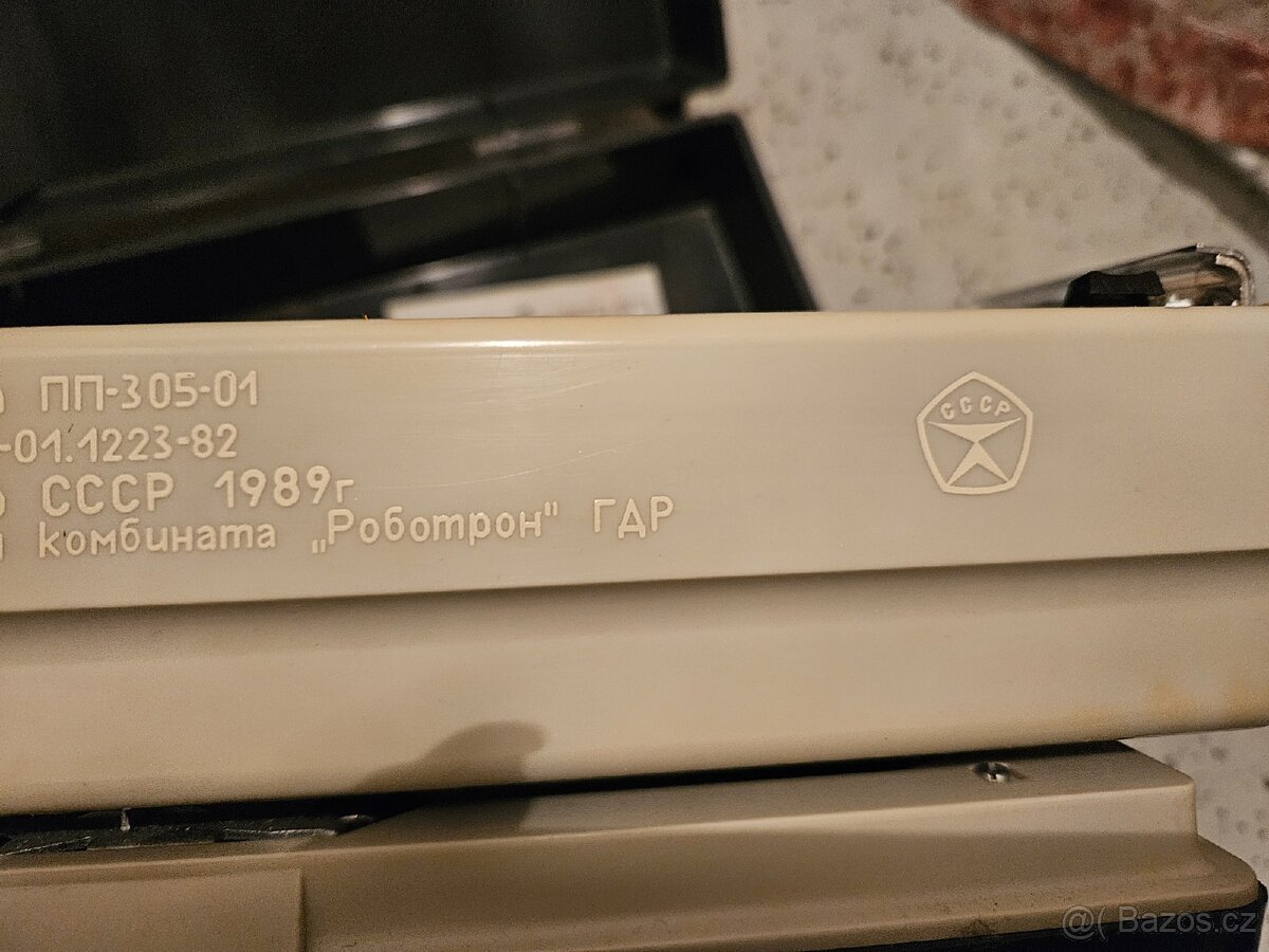 Psací stroj Rheinmetall + Ľubava - 7