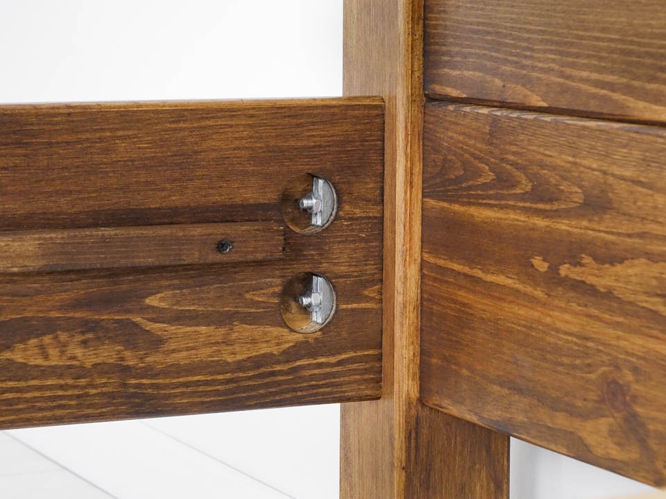 RUSTIKÁLNÍ POSTEL DOBROMÍR 180/160 cm - 7