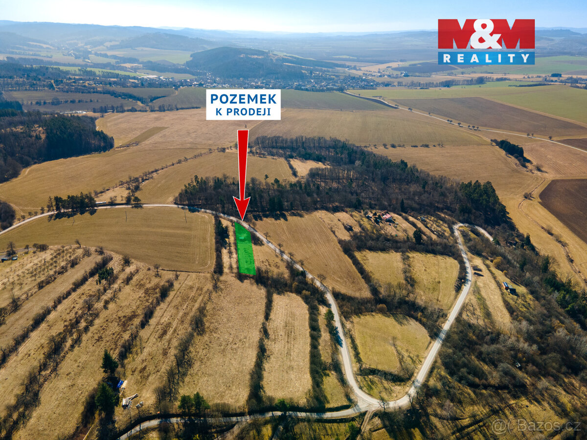 Prodej pole, podíl 1/4, 480 m², Biskupice u Jevíčka - 7