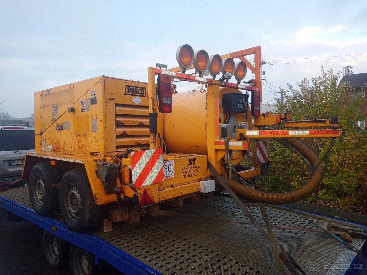 Prodám tažná vyspravkova souprava rosco 2000 s tp a spz - 7