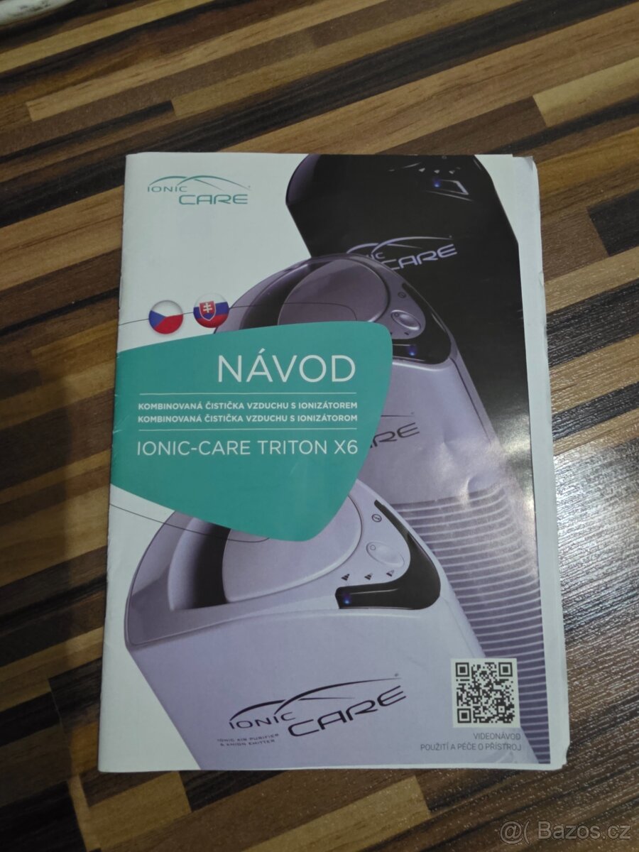 Čistička Vzduchu Ionic-Care Triton X6 – Skvělý Stav - 7