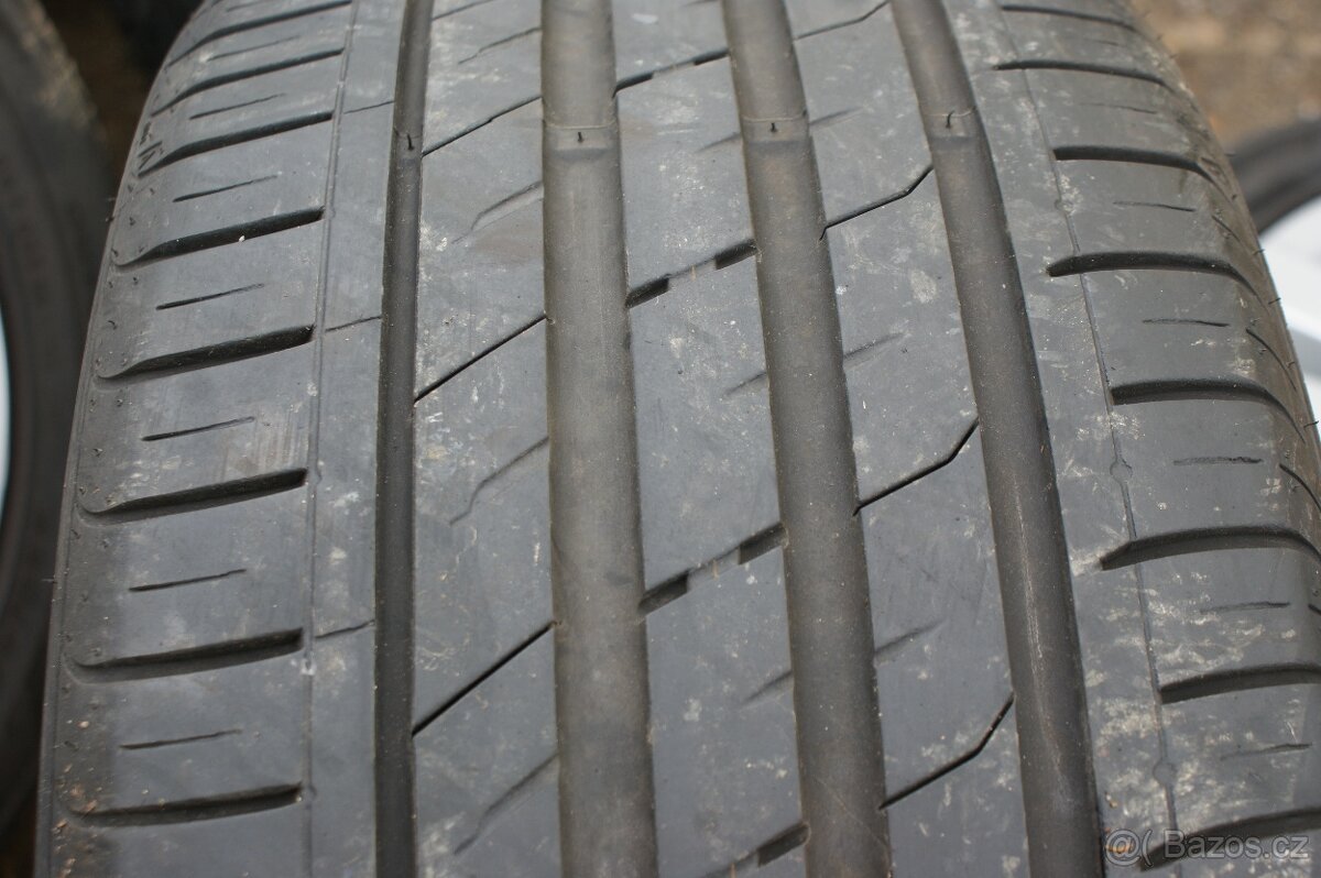 R17 alu kola BMW 5x120 dvourozměr pěkné a letní pneu - 7