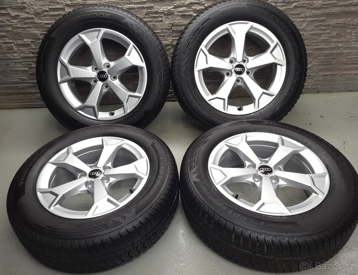 17"Originál Audi Q3 Kodiaq Tiguan 5x112 zimní pneu 7mm - 7