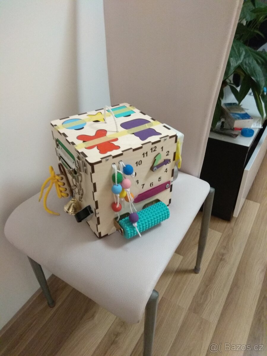 Montessori didaktická kostka - 7