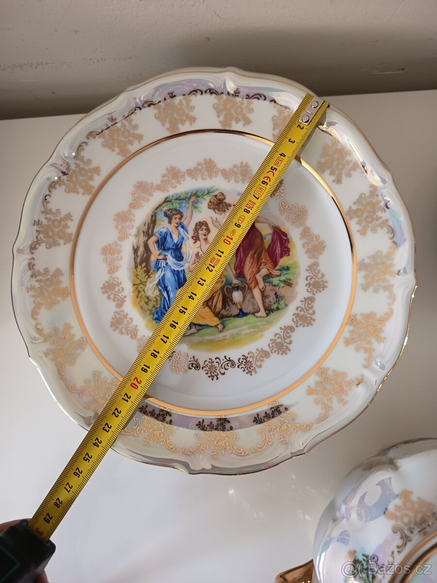 Nepoužívaná porcelánová sada, 35 kusů - 7
