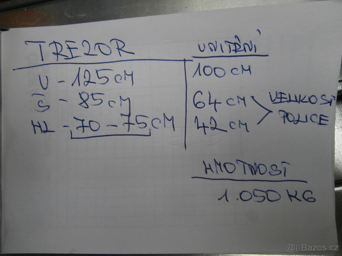 Trezor železobetonový bankovní za 12.000 kč - 7