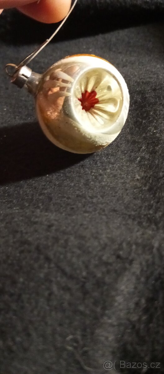 Mix starých vánočních ozdob. - 7