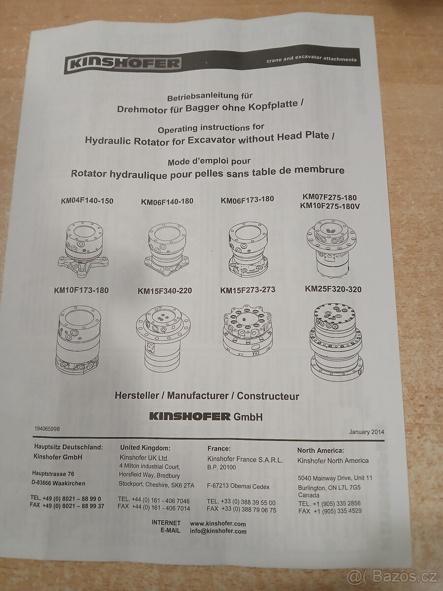 DRAPÁK KINSHOFER C12VE-50 - 7