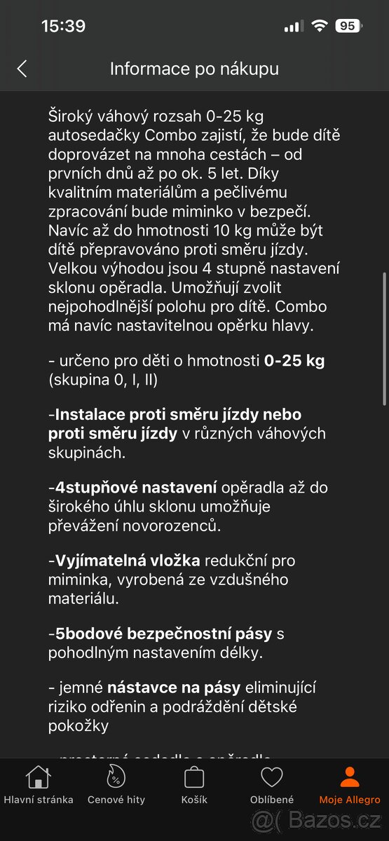 Dětská autosedačka - 7