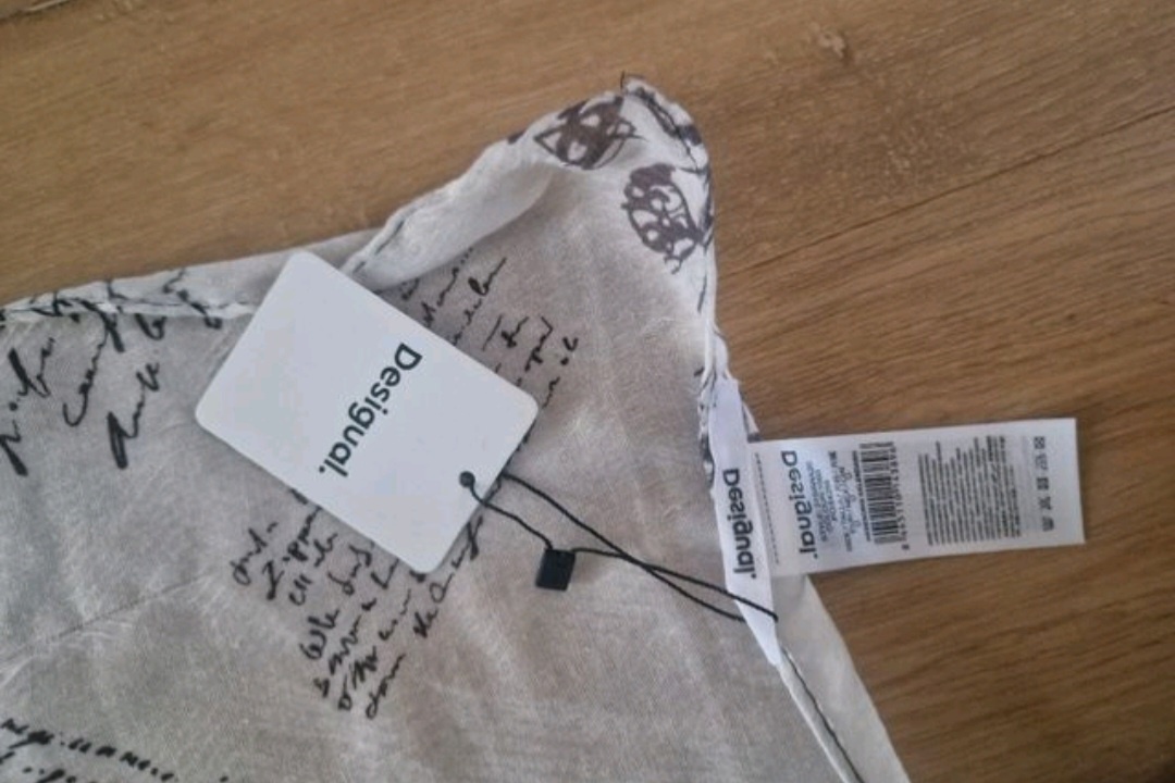 Desigual signature dámský značkový šátek šála desigual - 7