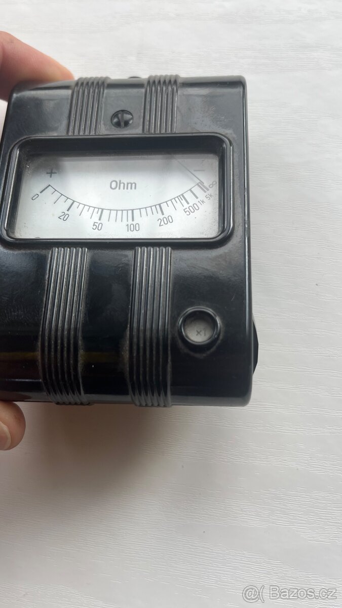 Analogový měřič odporu - ohmmetr - 7