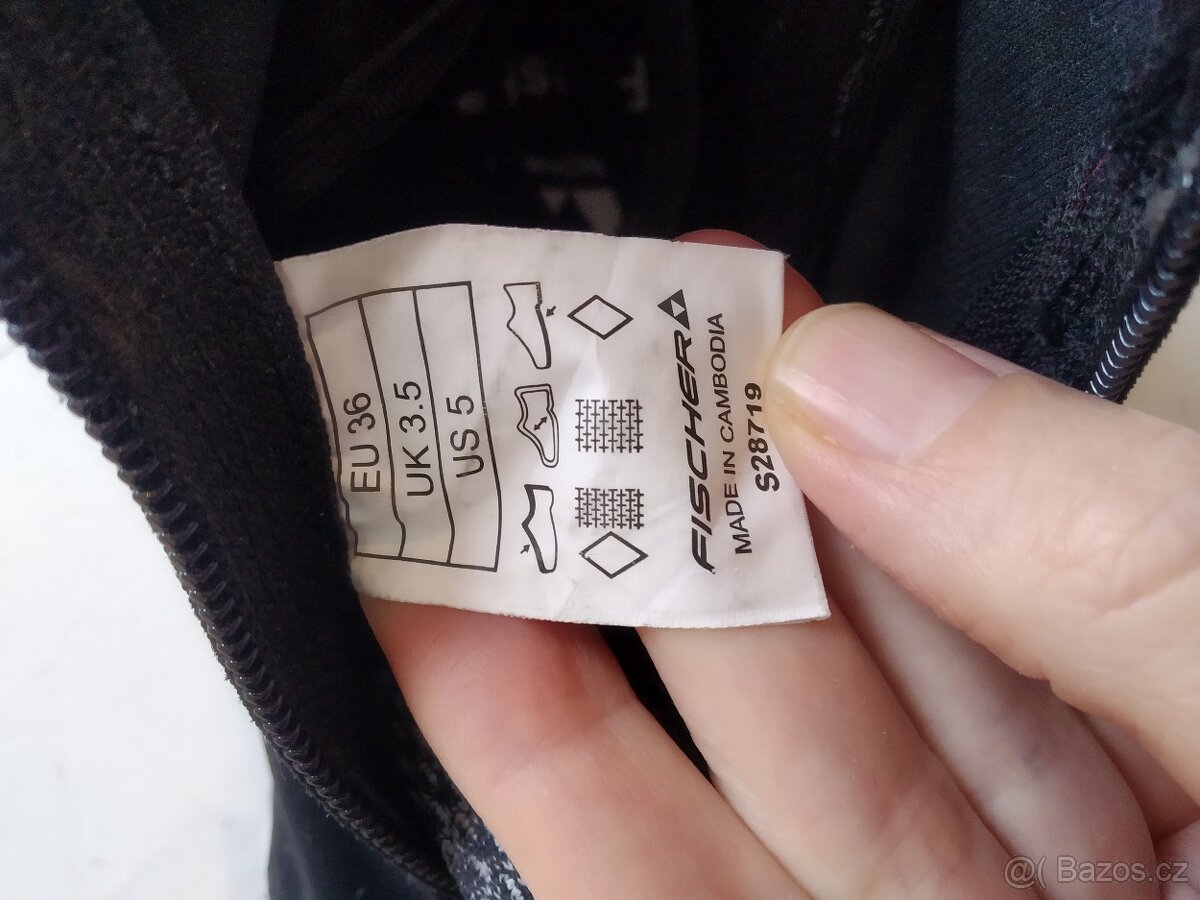Fischer XC vel 36 NNN běžkařské boty dívčí - 7