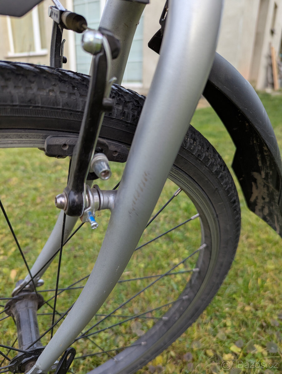 Dětské kolo Amulet YOUNGSTER 24" Chrom - 7