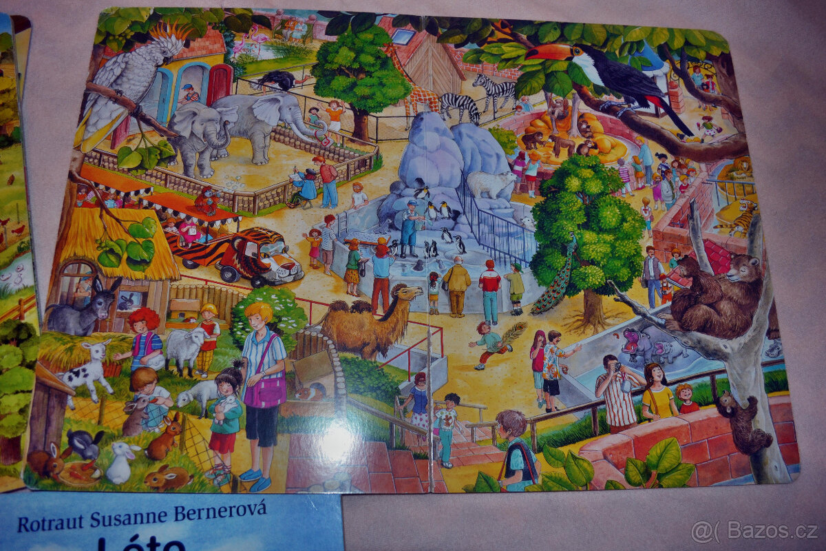 dětské velkoformátové knihy, krásné obsáhlé ilustrace - 7