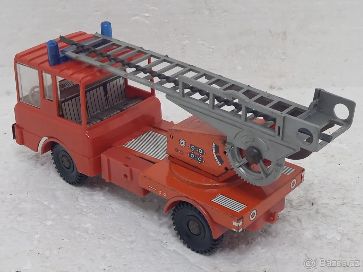 Hasičské auto Žebřík MSB MS 25 Retro hračka - 7