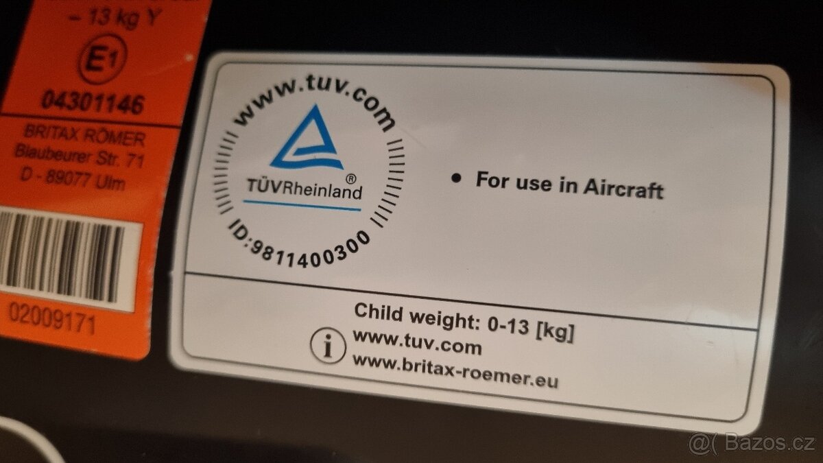 Britax Römer Baby-Safe Plus - RM (do 13kg) - 7