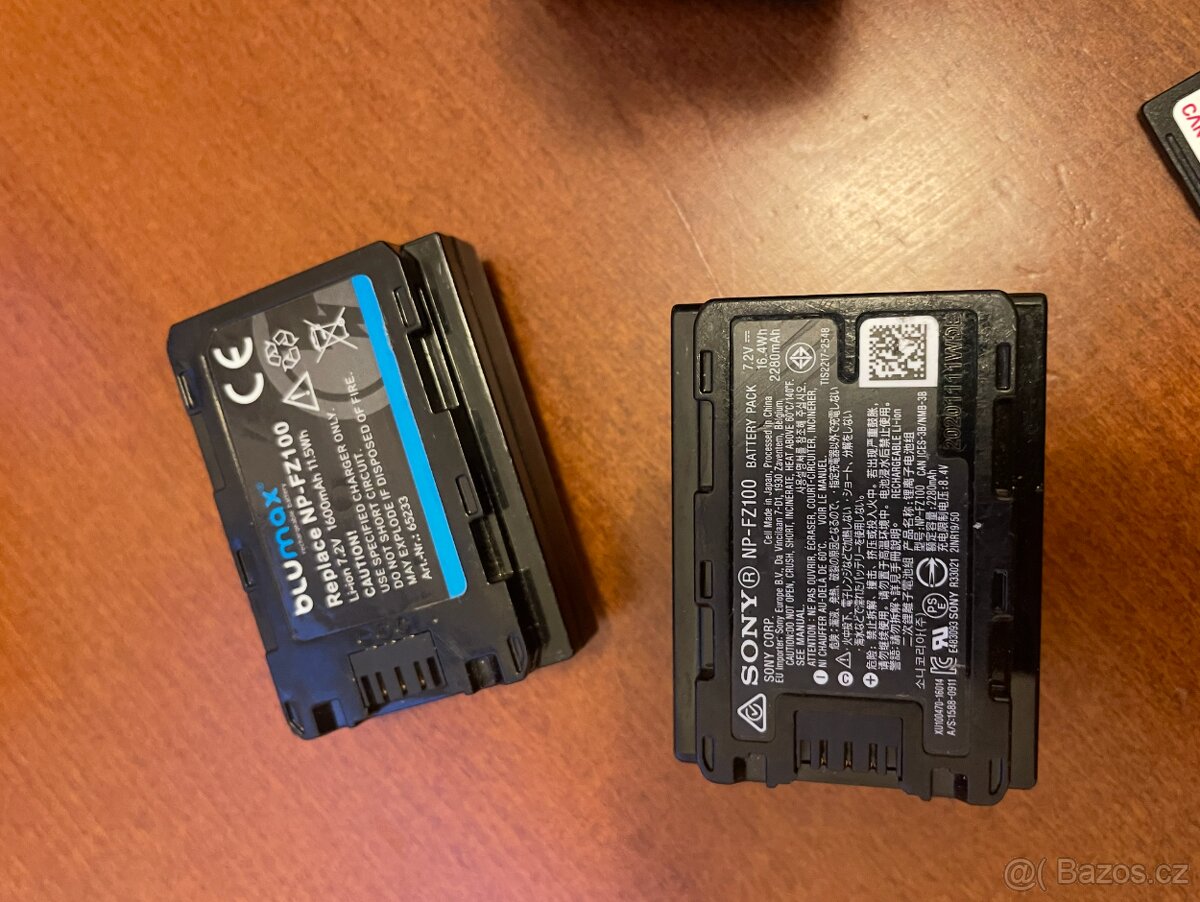 Prodám Sony Alpha A7S III + V90 SD karta - 7