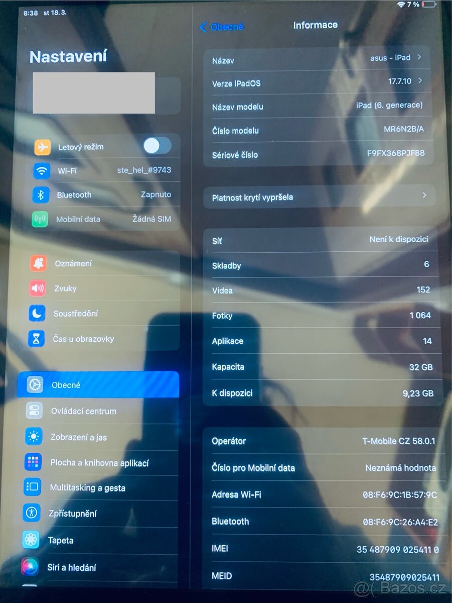 iPad 6. generace (Cellular) - 7
