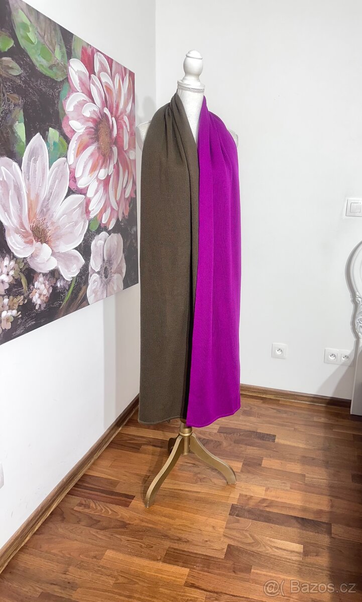 YVES SAINT LAURENT Vlněná Šála - 7