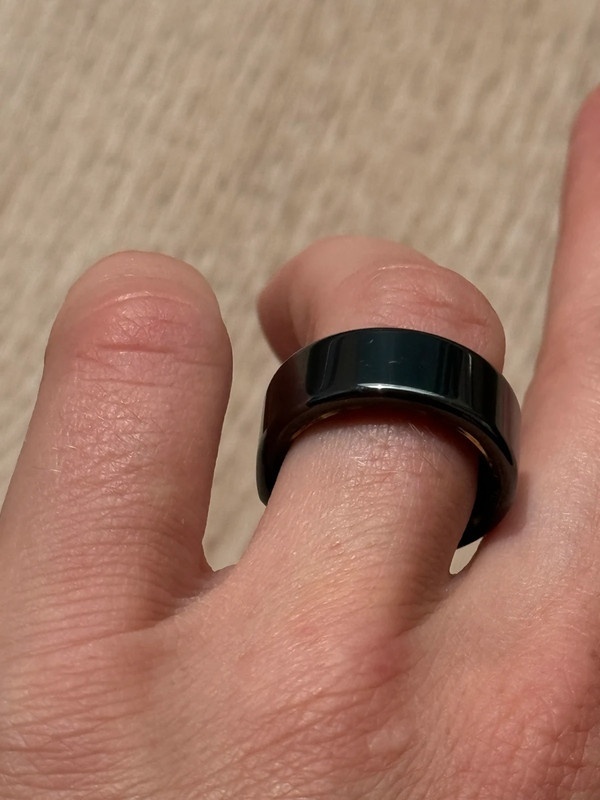 Oura ring 3. generace / velikost 6 / černý - 7