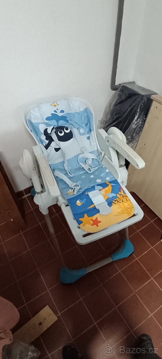 Jídelní polohovatelná židlička - 7