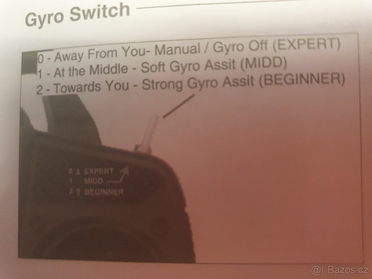 Nový RC model Letadla 6 GYRO, 4 kanály letadlo - 7