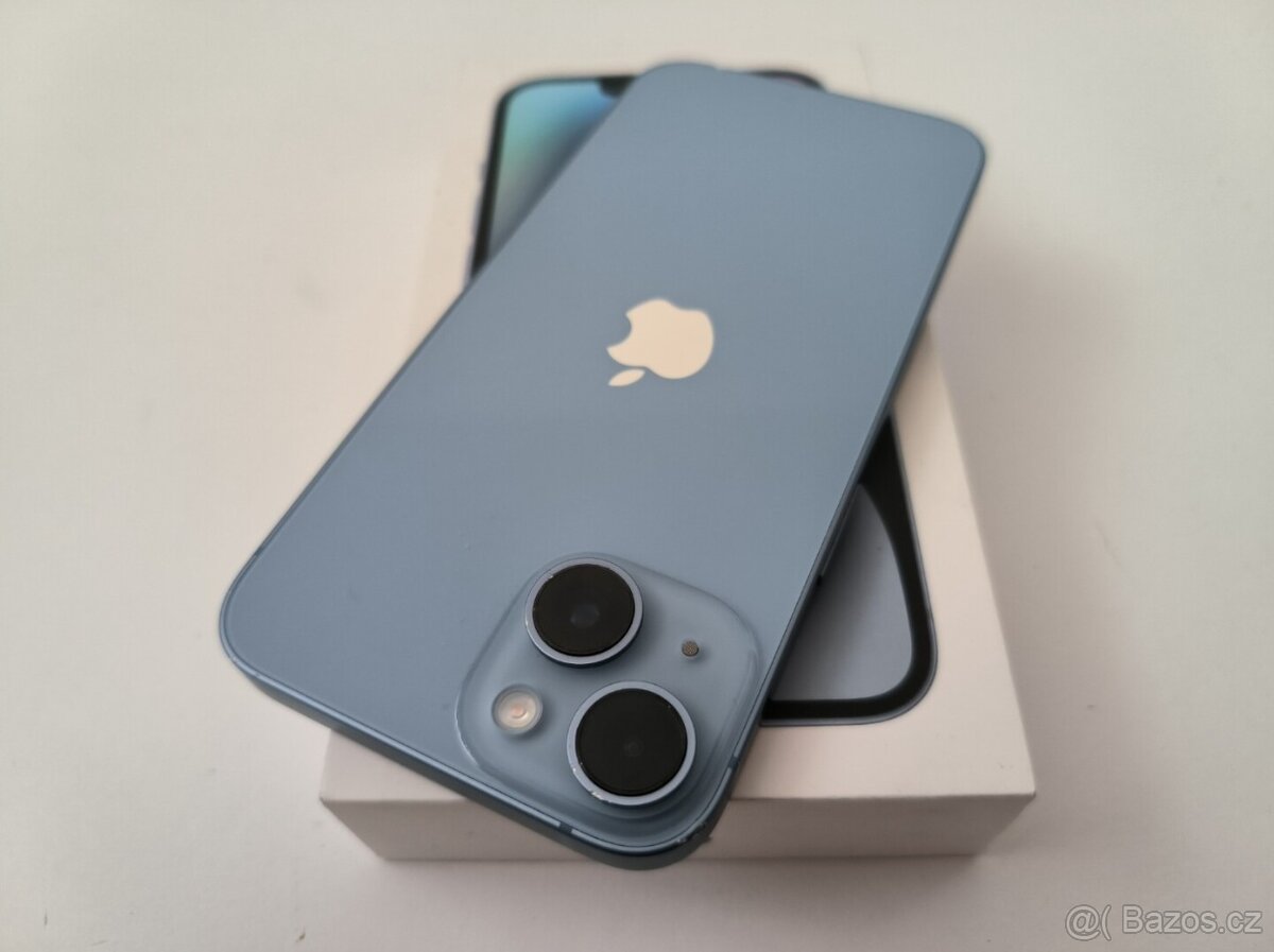 apple iphone 14 128gb Blue 100% Batéria - 7