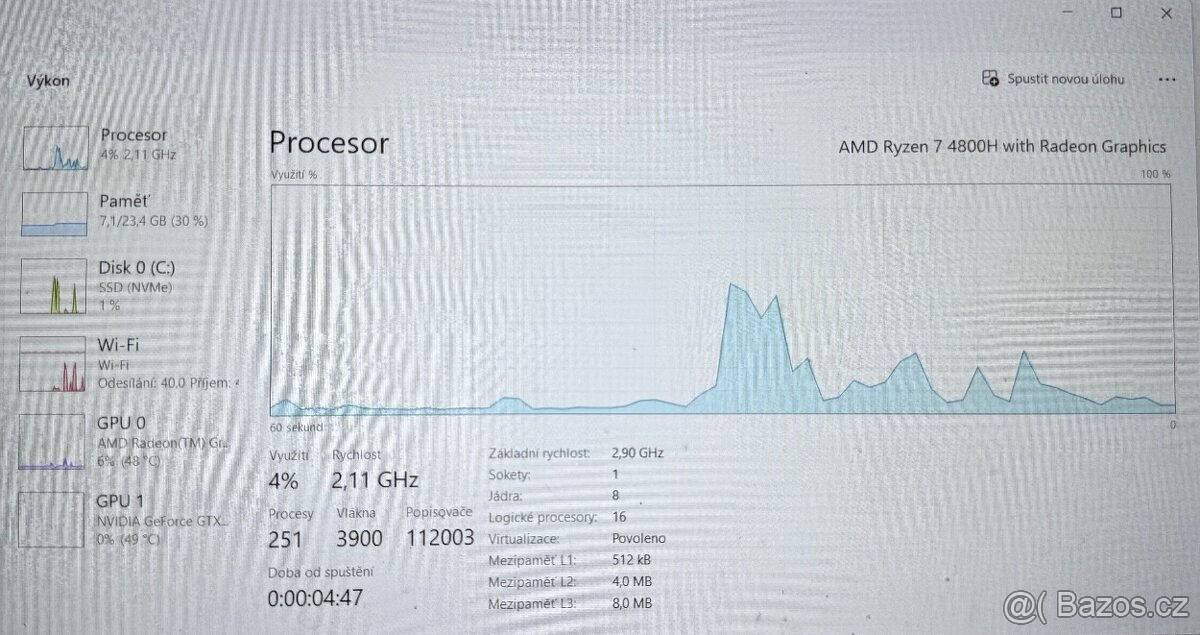 Notebook Asus ROG Strix G513 - TOP stav - 7