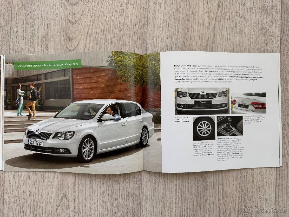 Škoda Superb prospekty, Škoda katalogy - 7