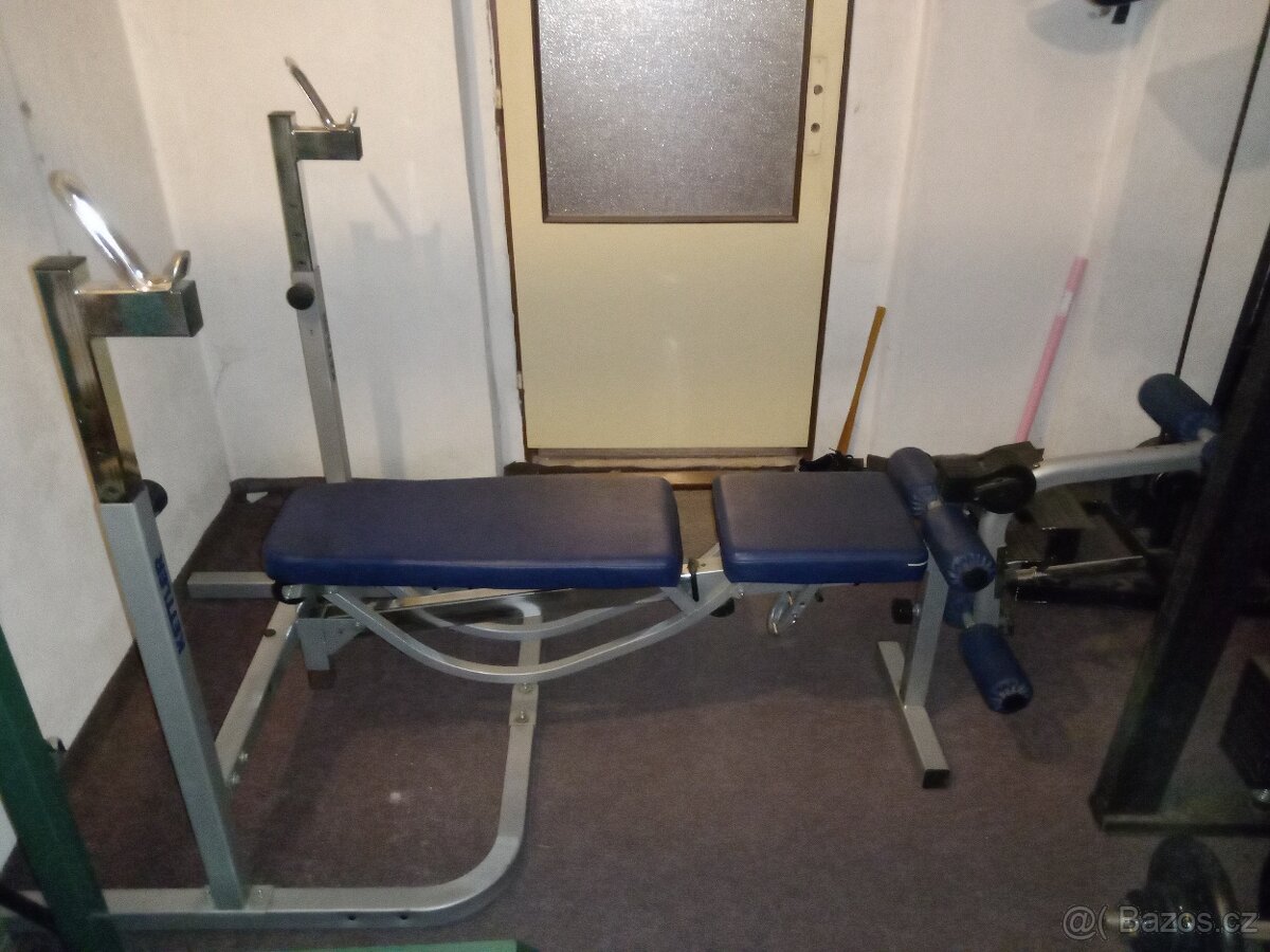 Bench-press - polohovatelný Kettler - 7