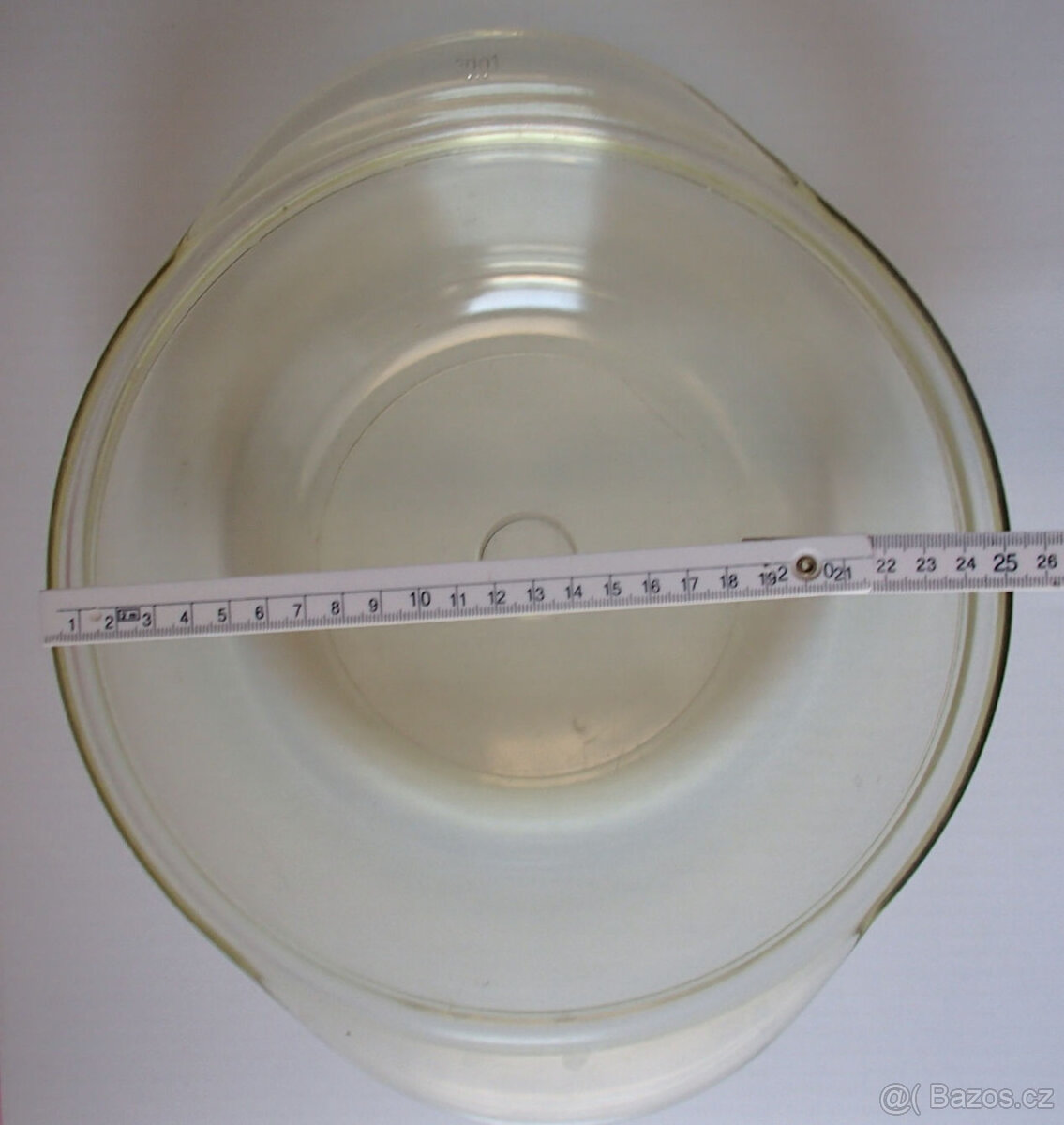 Retro váha, modré nádobí a žáruvzdorné sklo - 7