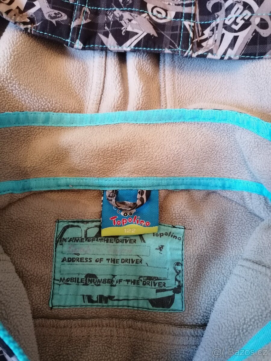 Chlapecké, softshellové bundy v. 110-116 a 122 - 7