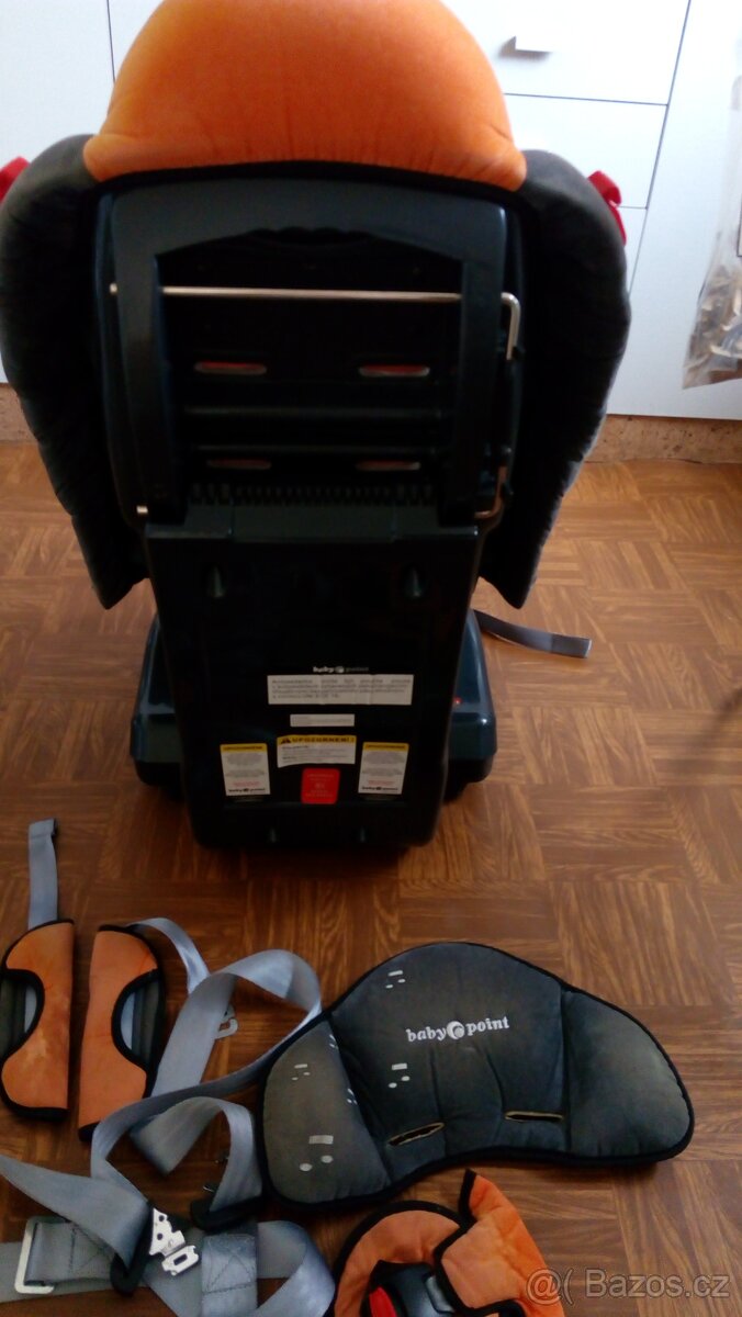 Autosedačka 9-25 kg, polohovací - 7