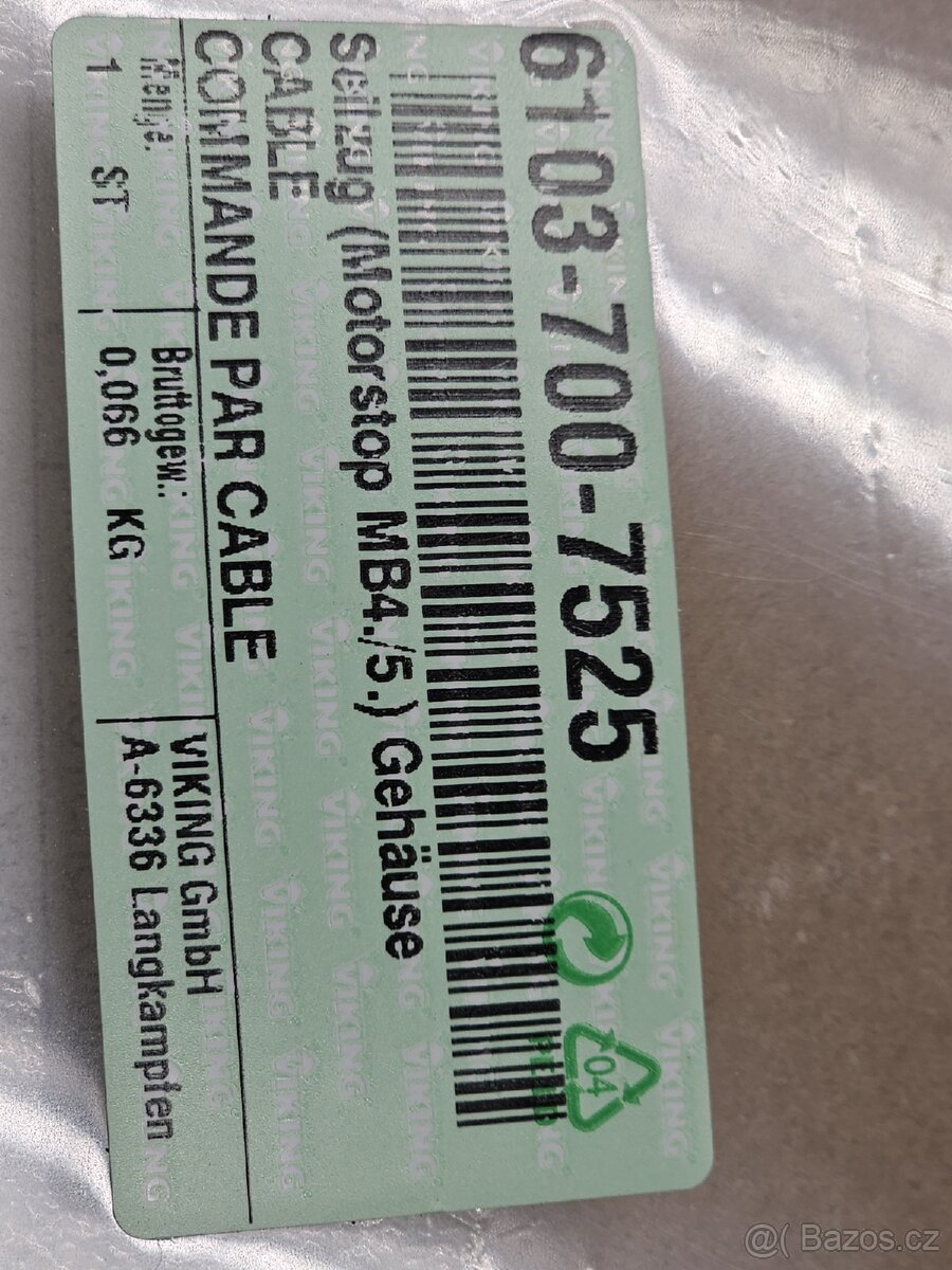 Lanko motorstop, nové, sekačky VIKING řady 4a5, zdarma pošt. - 7