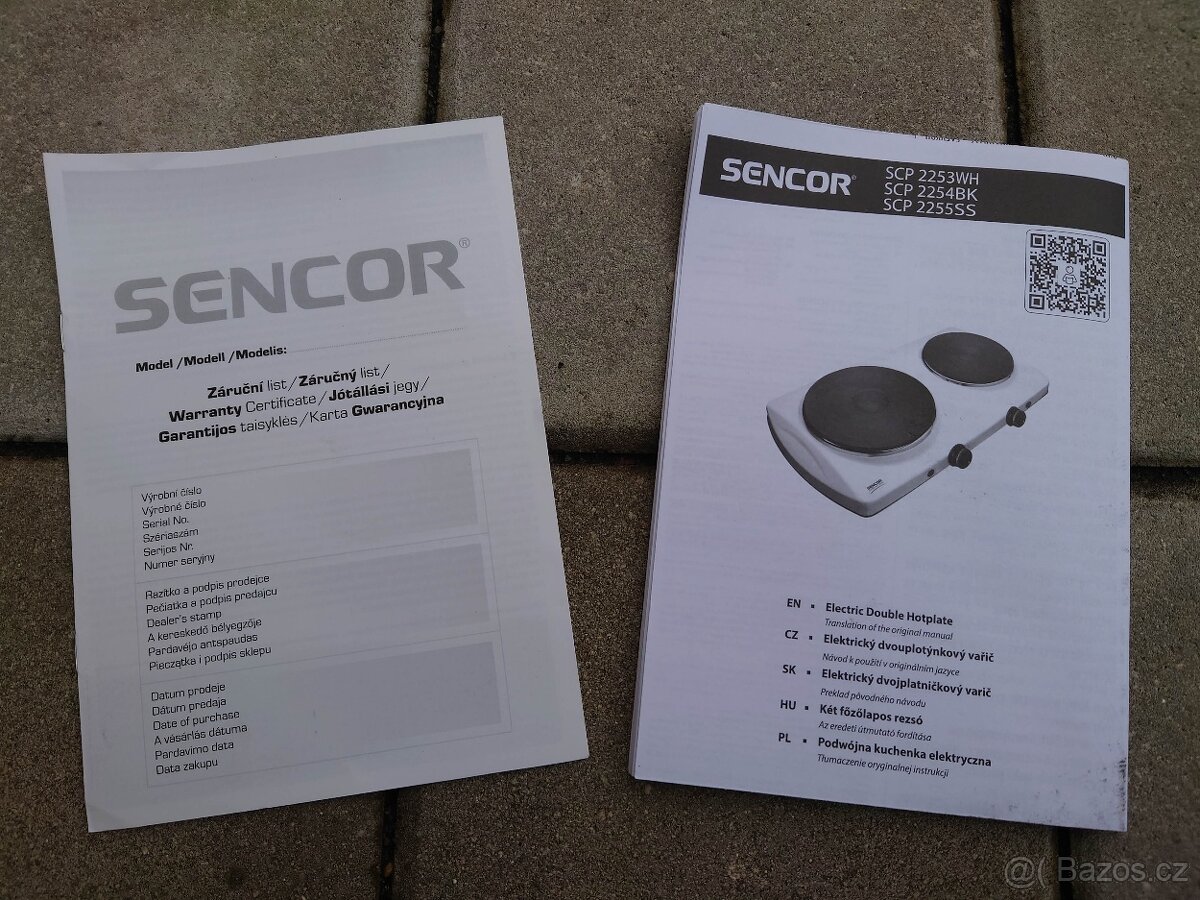 Dvouplotýnkový vařič - 7