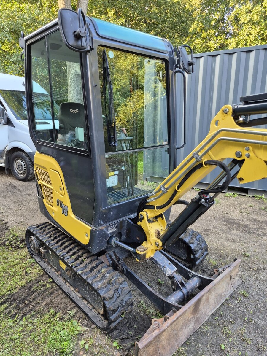 Minibagr Yanmar SV18 - 7