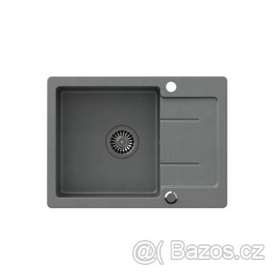 KUCHYŇSKÝ GRANITOVÝ DŘEZ QUADRON RAPID 30 + SIFON - 7