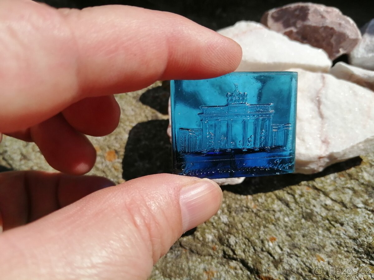 Starožitné skleněné miniaturky - 7