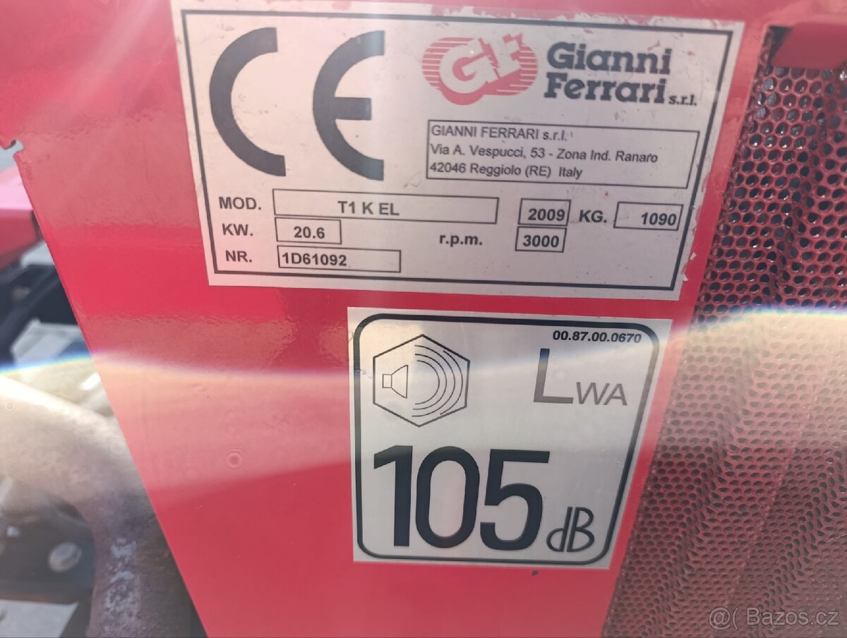 Sekačka Gianni Ferrari Turbo 1 - 7