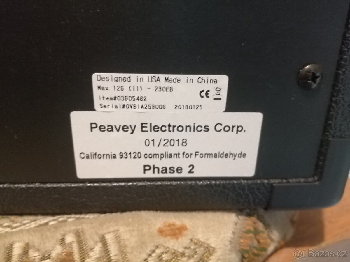Combo Peavey Max 126 - 7