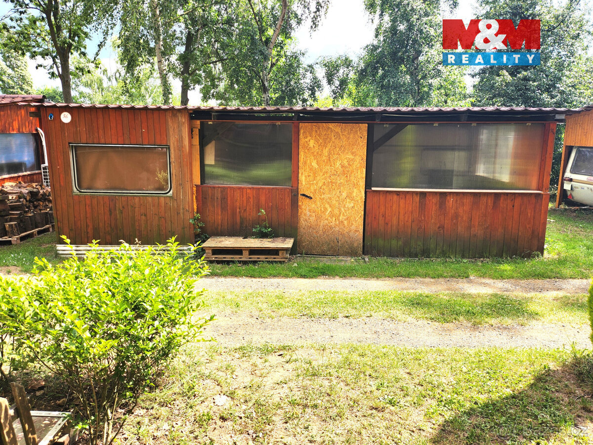 Prodej, karavan s dřevěnou přístavbou, Hradec u Kadaně - 7