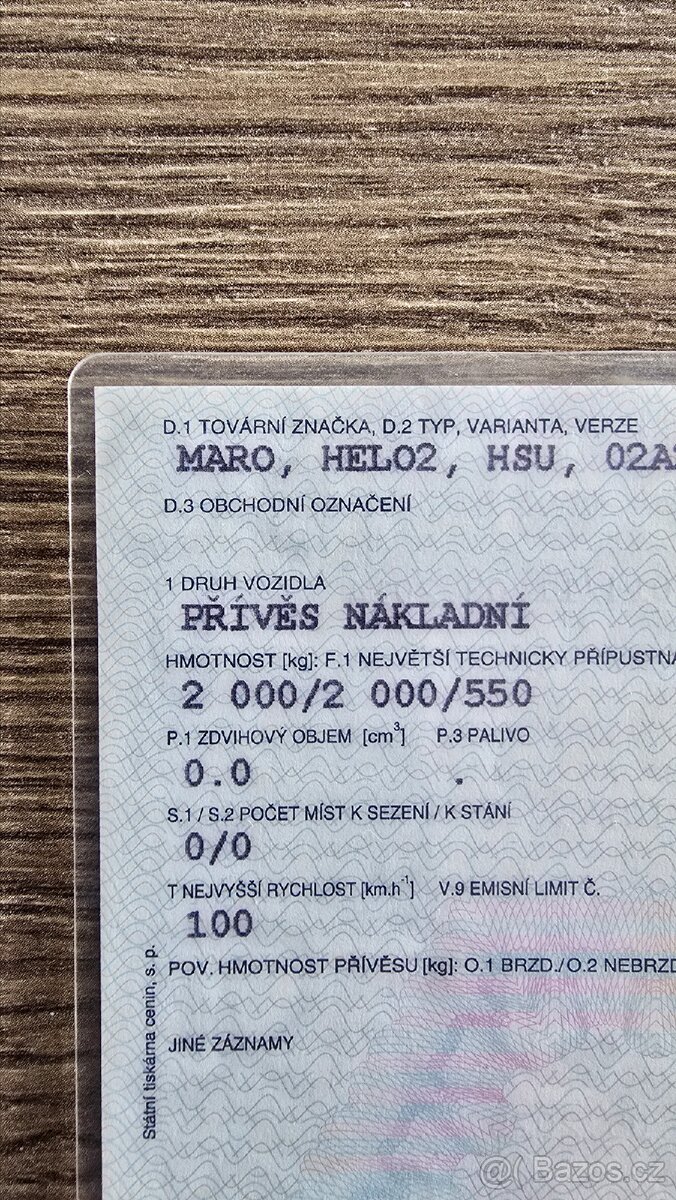 Přívěs nákladní, vozík, přívěsný vozík. - 7