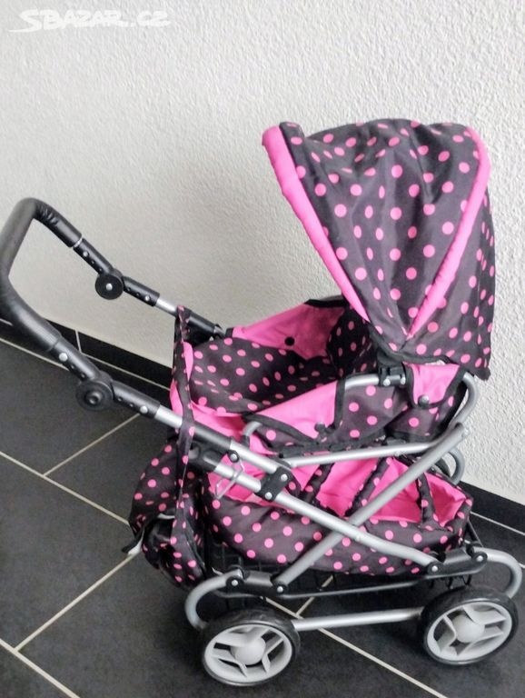 Dětský kočárek pro panenky 4+ - 7